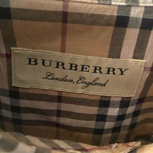 Burberry Check poplin Shirt size XL